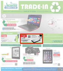 Incredible Connection : Trade-In (26 Feb - 1 Mar 2015), page 1