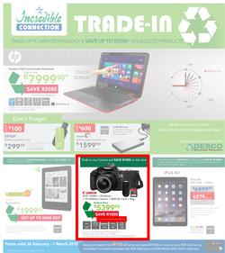Incredible Connection : Trade-In (26 Feb - 1 Mar 2015), page 1