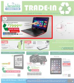 Incredible Connection : Trade-In (26 Feb - 1 Mar 2015), page 1