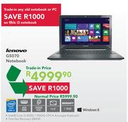 Lenovo G5070 Notebook(Trade-in Price)