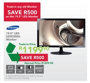 Samsung 19.5" LED S20D300H Monitor(Trade In Price)