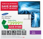 Samsung 27" LS27C750 LED Monitor-Each