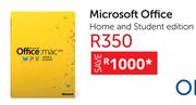 Microsoft Office Home And Student Edition (When Buying Any Mac)
