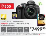 Nikon D3300 Body Camera Bundle