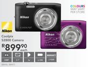 Nikon Coolpix S2800 Camera-Each