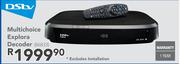 DSTV Multichoice Explora Decoder