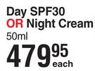 Eucerin Day SPF0 Or Nigh Cream-50ml Each
