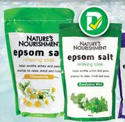 Nature's Nourishment Epsom Salt Assorted-1.36Kg