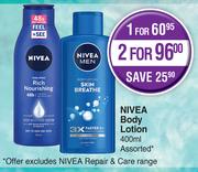Nivea Body Lotion Assorted-400ml