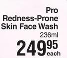 Cetaphil Pro Redness Prone Skin Face Wash-236ml Each