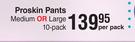Tena Proskin Pants Medium Or Large 10 Pack-Per Pack
