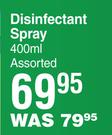 Dettol Disinfectant Spray Assorted-400ml