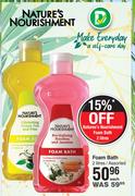 Nature's Nourishment Foam Bath Assorted-2L Each