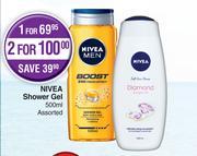 Nivea Shower Gel Assorted-500ml