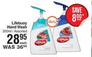 Lifebuoy Hand Wash Assorted-200ml Each