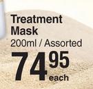 Dove Treatment Mask Assorted-200ml Each
