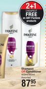 Pantene Shampoo Or Conditioner Assorted-400ml/360ml Each