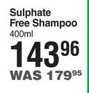 Vatika Sulphate Free Shampoo-400ml