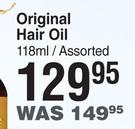 Black Castor Oil Original Hair Oil Assorted-118ml 