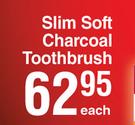 Colgate Slim Soft Charcoal Toothbrush-Each