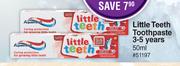 Aquafresh Little Teeth Toothpaste 3-5 Years-50ml