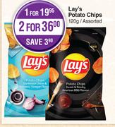 Lay's Potato Chips Assorted-For 2 x 120g