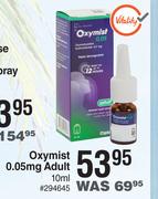 Oxymist 0.05mg Adult-10ml