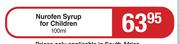 Nurofen Syrup For Children-100ml