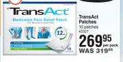 TransAct Patches 10 Patches-Per Pack