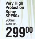 Bionike Defence Sun Very High Protection Spray SPF50+-200ml