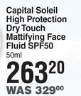 Vichy Capital Soleil High Protection Dry Touch Mattifying Face Fluid SPF50-50ml