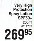 Bionike Defence Sun Very High Protection Spray Lotion SPF50+-200ml