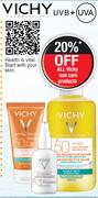 Vichy Capital Soleil Very High Protection UV Age Daily Fluid SPF50+-40ml Each