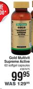 Dis-Chem Gold Multivit Supreme Active 60 Softgel Capsules