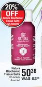 Natura Biochemic Tissue Salts 125 Tablets Assorted
