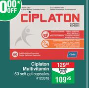 Ciplaton Multivitamin 60 Soft Gel Capsules