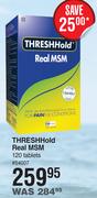 Threshhold Real MSM-120 Tablets