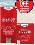 Re Vite Magnesium Tablets-100 Tablets