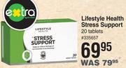 Lifestyle Health Stress Support-20 Tablets