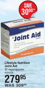 Lifestyle Nutrition Joint Aid-30 Vege capsules 