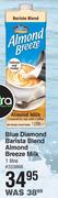 Almond Breeze Milk Blue Diamond Barista Blend-1 Ltr