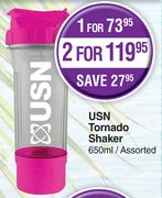 USN Tomado Shaker Assorted-For 1 x 650ml