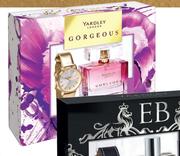 Yardley Gorgeous Gift Set EDP-50ml Plus Watch-Per Pack