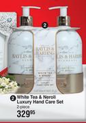 Baylis & Harding White Tea & Neroli Luxury Hand Care Set 2 Piece