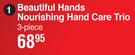 Nature's Edition Beautiful Hands Nourishing Hand Care Trio 3 Piece