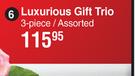 Nature's Edition Luxurious Gift Trio 3 Piece Assorted
