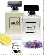 Eau'D EDP Assorted-100ml Each