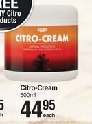 Citro Cream-500ml Each
