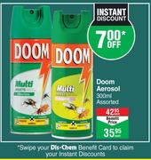 Doom Aerosol Assorted-300ml Each