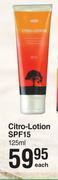 Citro Lotion SPF15-125ml Each
